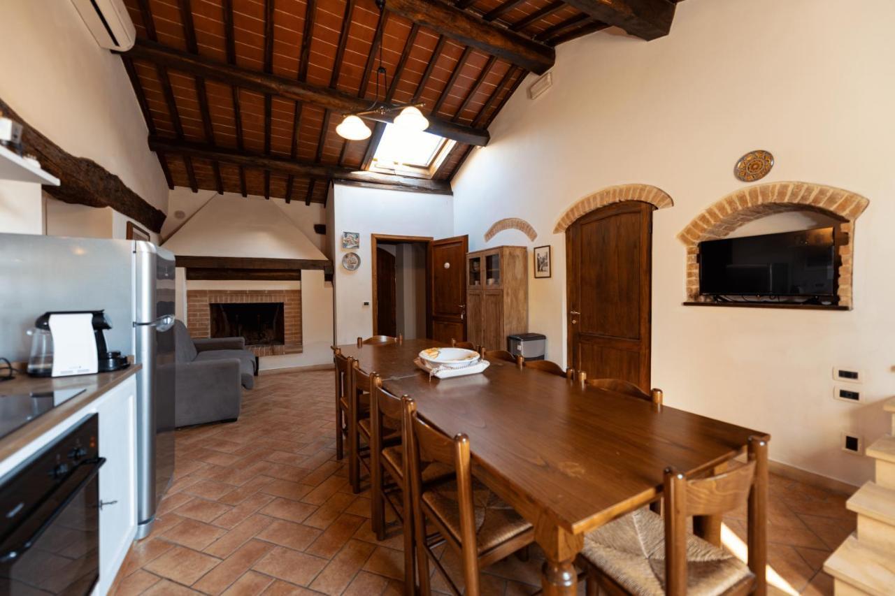 Case Vacanze Ranza, Casale Con Piscina E Relax ซานจีมิญญาโน ภายนอก รูปภาพ